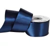 Satin ribbon 50mm x 22.86m - Navy blue