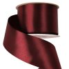 Satin ribbon 50mm x 22.86m - Wine red