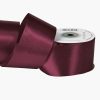 Satin ribbon 50mm x 22.86m - Wine red