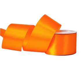 Szatén szalag 50mm x 22.86m - Sötét narancssárga
