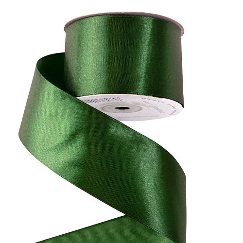 Satin ribbon 50mm x 22.86mm - Dark Green