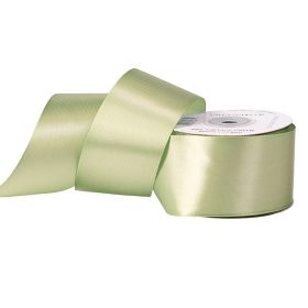 Szatén szalag 50mm x 22.86m - Vintage zöld 