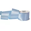 Satin ribbon 50mm x 22.86m - Light Blue