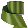 Satin ribbon 50mm x 22.86m - Moss Green