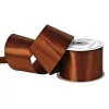 Satin ribbon 50mm x 22.86m - Dark Brown