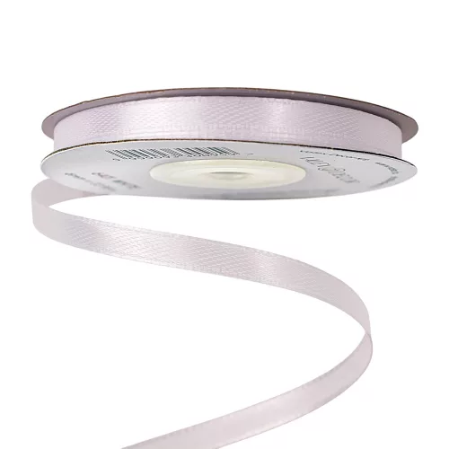 Szatén szalag 6mm x 22.86m - Fehér