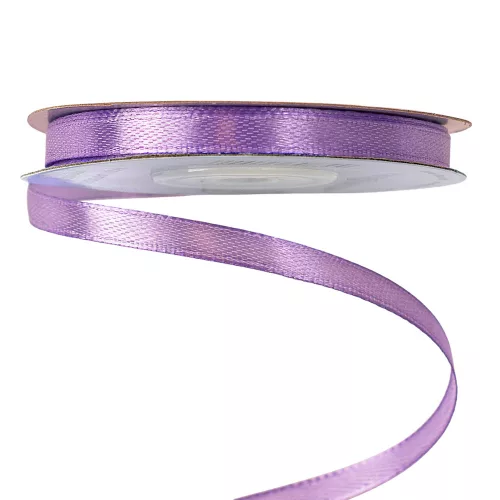Szatén szalag 6mm x 22.86m - Levendula