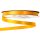 Satin ribbon 6mm x 22.86m - Dark yellow