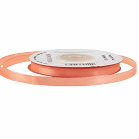 Szatén szalag 6mm x 22.86m - Barack