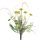 Clematis artificial flower bouquet, stem length: 56cm - Yellow
