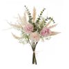 Chamonix bouquet of silkflowers, stem length: 38cm - Pinkish
