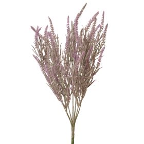 Levendula művirág csokor, 38cm magas - Lila