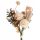 Dandelion and peony artificial flower bouquet, 36cm high, 18cm wide