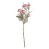 Bloomy rose branch, length: 56cm - Pink