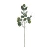 Artificial flower branch, length: 68cm - Light green