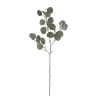 Artificial flower branch, length: 68cm - Dark green