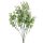 Artificial eucalyptus branch, 42cm high, 20cm wide - Light green