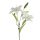 Liliom művirág, 57.5cm magas - Fehér