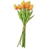 Real touch tulip stem, 32cm high- Orange