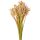 Gladiolus silk flower bouquet, 57cm tall - Brow/green