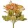 Five-stemmed hydrangea silk flower bouquet, 24cm tall - Creamish brown