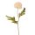 Dandelion silk flower stem, 38cm tall - Ecru