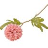 Dandelion silk flower stem, 38cm tall - pink