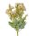 Carnation silk flower bouquet, 32cm tall - Ecru