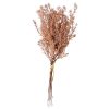 Artificial rosemary plant bundle, 6 stems, 47cm tall - Brown