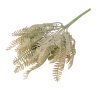 Artificial fern plant bouquet, 36cm tall - Pale yellowish green