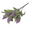 Fürtös gyöngyike csokor, 28cm magas - Lila