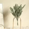 Hamvas dogtail grass, dekorációs műnövény, 32cm magas