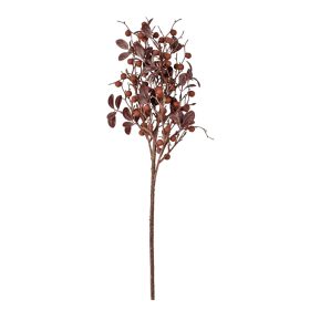 Bogyós dekor ág, 56cm magas - Piros
