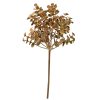 Eucalyptus Artificial Plant Branch, 33cm Tall - Yellow