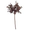 Eucalyptus Artificial Plant Branch, 33cm Tall - Light Brown