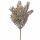 Water Grass Artificial Plant Branch, 35cm Tall - Ecru