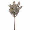 Water Grass Artificial Plant Branch, 35cm Tall - Ecru