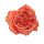 Peony Silk Flower Head, 5.5cm - Orange