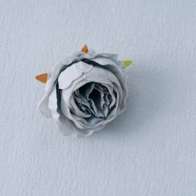 Peónia selyemvirág fej, 5.5cm - Kék