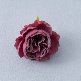 Peónia selyemvirág fej, 5.5cm - Rose red