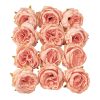 Peony Silk Flower Head, 5.5cm - Champagne