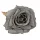 Rose Silk Flower Head, 8cm - Blue