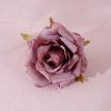 Rózsa selyemvirág fej, 8cm - Világoslila