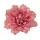 Dahlia Silk Flower Head, 8cm - Pink