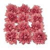 Dahlia Silk Flower Head, 8cm - Pink