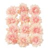 Dahlia Silk Flower Head, 8cm - Light Pink