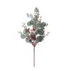 Jingle Winter Branch with Leaves and Berries, 49cm Tall