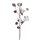 Cotton Decorative Branch with Pinecones, 38.5cm Tall