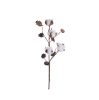 Cotton Decorative Branch with Pinecones, 38.5cm Tall