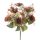 Sunflower Silk Flower Bouquet, Height: 42cm, Flower Head Diameter: 9cm - Dark Coffee